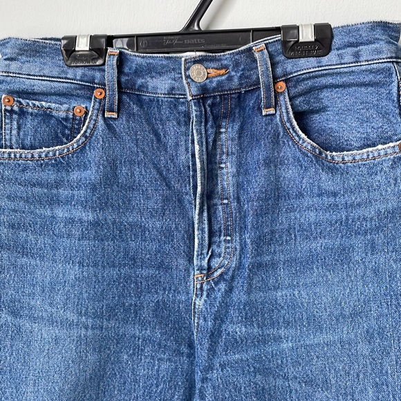 Agolde cropped denim jeans - Picture 2 of 9